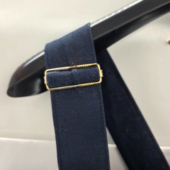 NWT Pointer carpenter bib overalls low back Size 34x29 blue work wear vintage - Picture 6 of 13